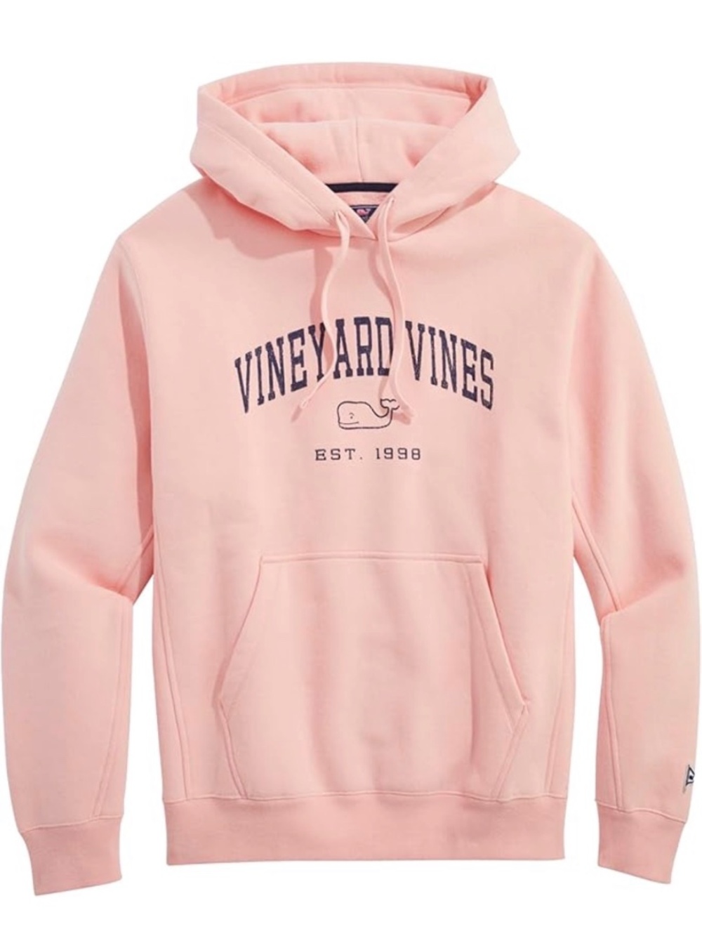 Vineyard Vines Vintage Whale Hoodie Fleece Size Medium Pink Blossom NWT